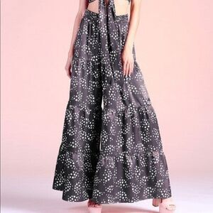 New Tyche Never another wide leg pant size L